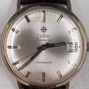 Zodiac Hermetic 70/72 Movement (Automatic Mov't, Date Function) Just Serviced